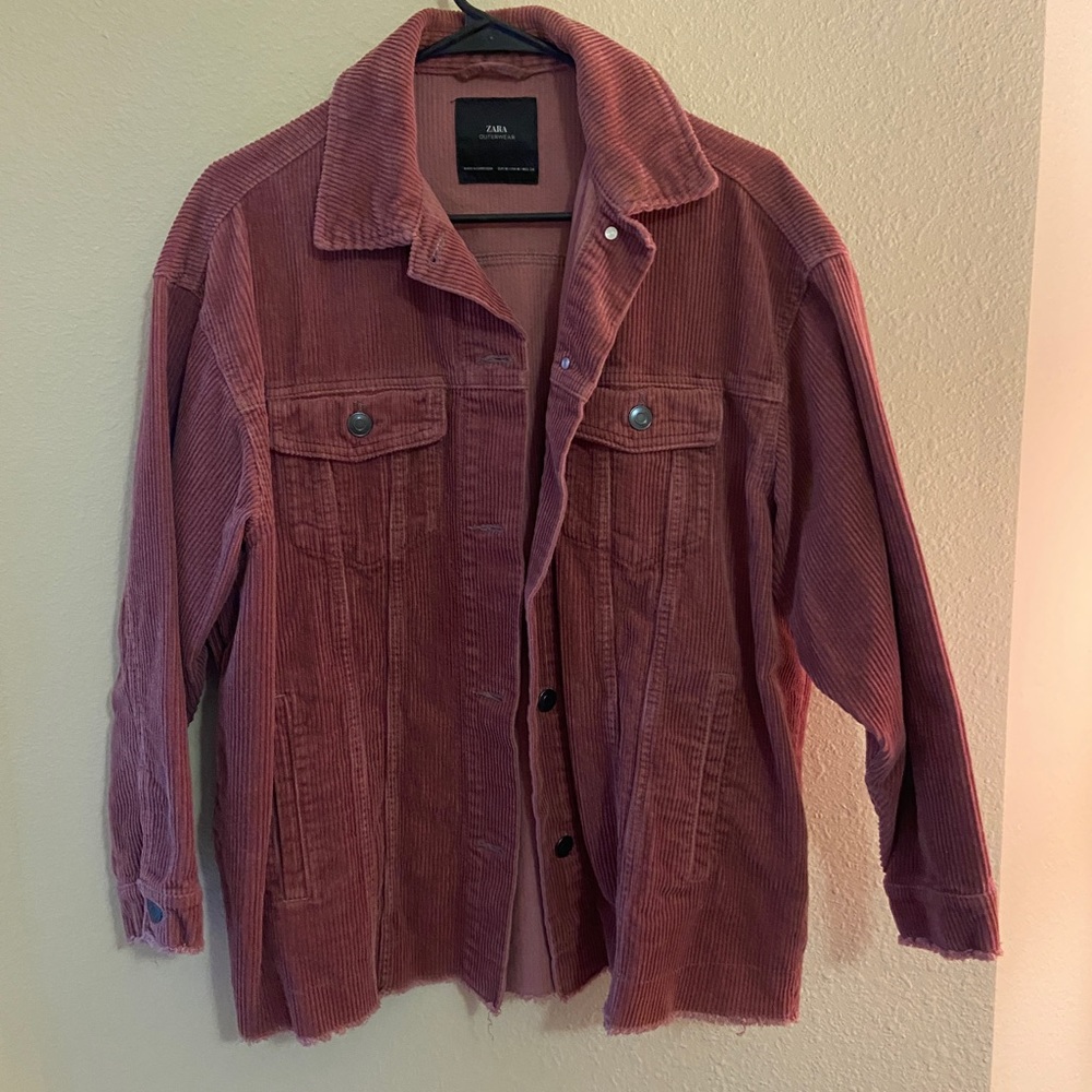 Corduroy jacket- Zara outerwear